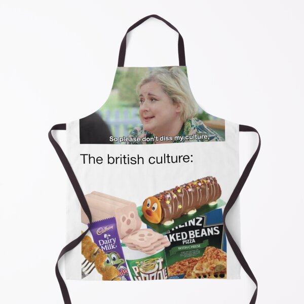 Item preview, British food culture meme designed and sold by TheBritishShop.