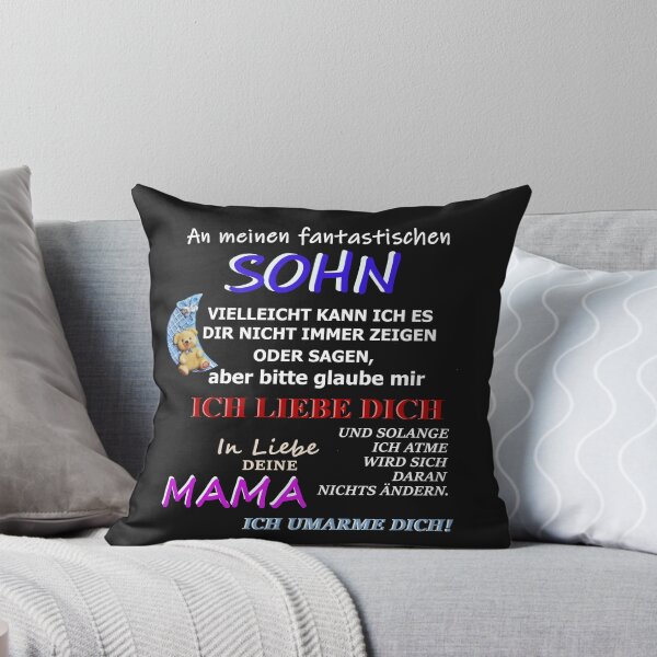 Artikelvorschau, Fantastischer Sohn Mama Spruch entworfen und verkauft von Myriala.