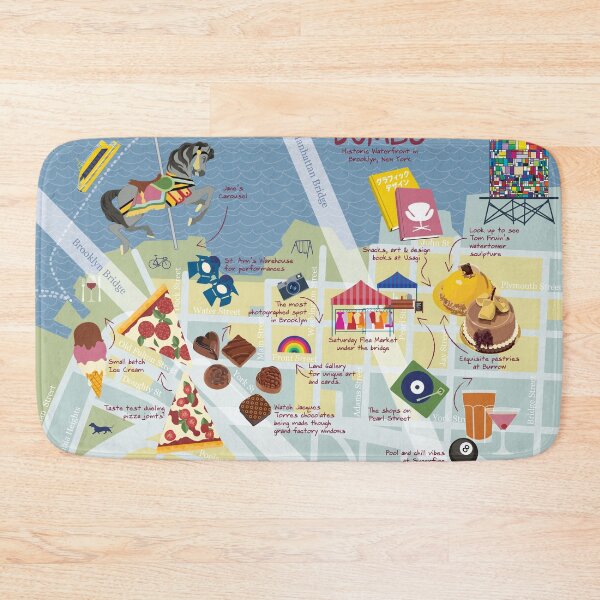 Item preview, Map of Dumbo Brooklyn New York designed and sold by belcie.