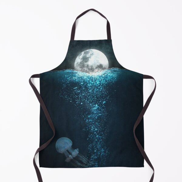 Item preview, Moon, water, mystical n sky nature designed and sold by Shahil786.