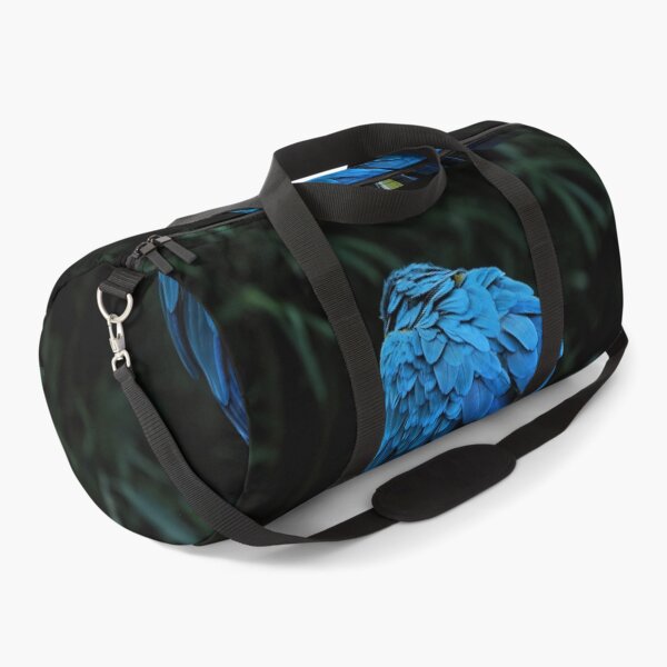 Brazilian Tropical Blue Macaw, Arara Azul. Duffle Bag