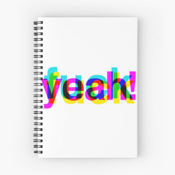 Item preview, Fuck Yeah! flat 3d glitchy design  designed and sold by AznavourByKarin.