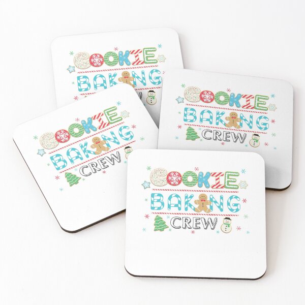 Item preview, Christmas Cookie Baking Crew with Tree and Snowman designed and sold by FazCreations.