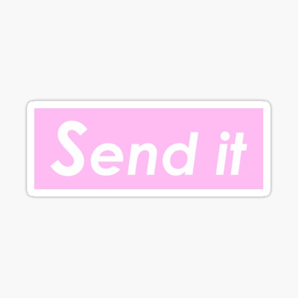 Send it Pastel Sticker
