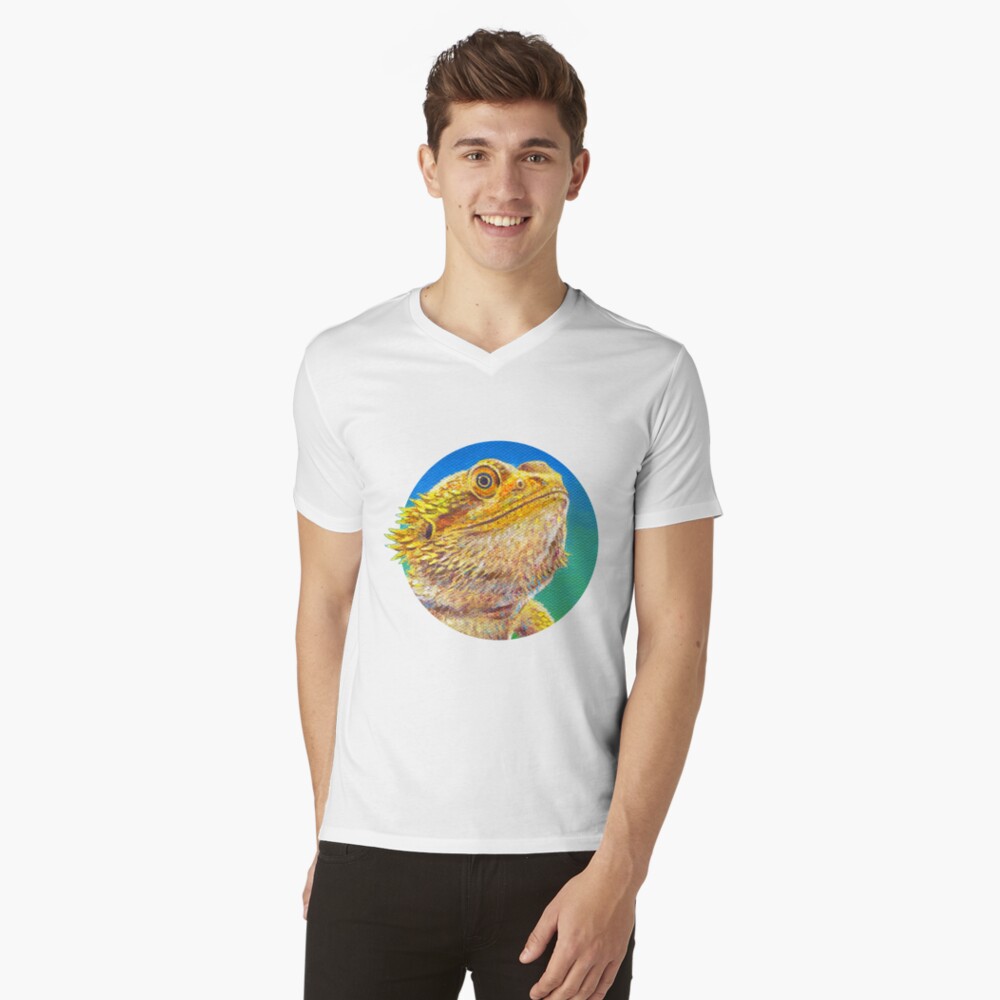 Item preview, V-Neck T-Shirt designed and sold by lioncrusher.