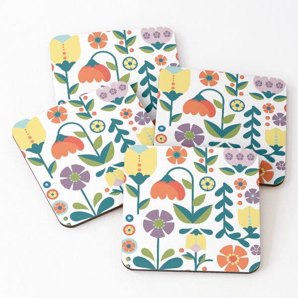 Item preview, Retro Floral Pattern A designed and sold by Jean Plout.