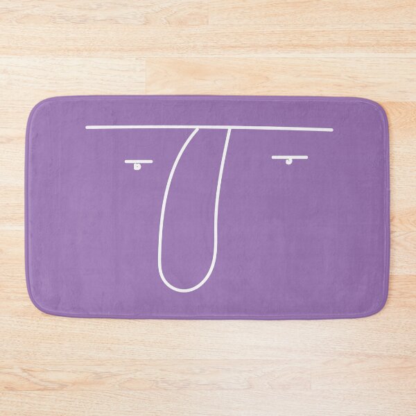 Item preview, Art Print - Purple Glum Face - Hand Drawn - Illustration designed and sold by CCDesign.