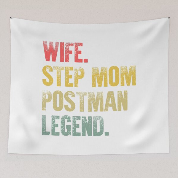 Item preview, Best Mother Women Funny Gift T Shirt Wife Step Mom Postman Legend designed and sold by Bendthetrend.