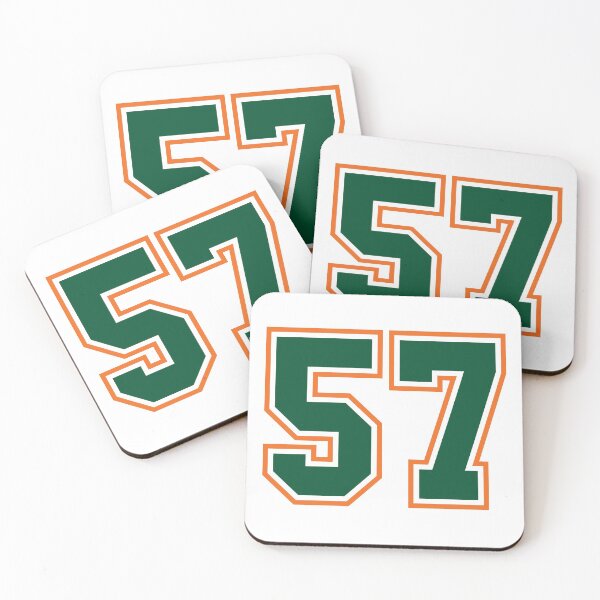Item preview, Jersey 57 Number. Number fifty-seven Straight From Miami designed and sold by Urosek.