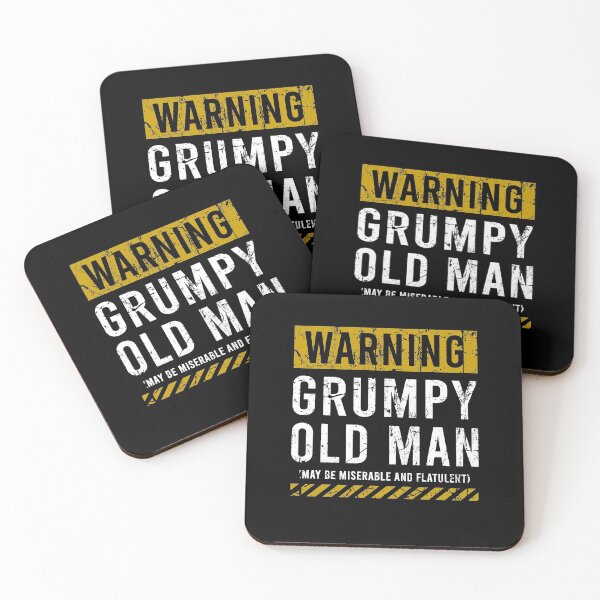 Item preview, Warning grumpy Oldman may be miserable and flatulent designed and sold by BrandyKrat.