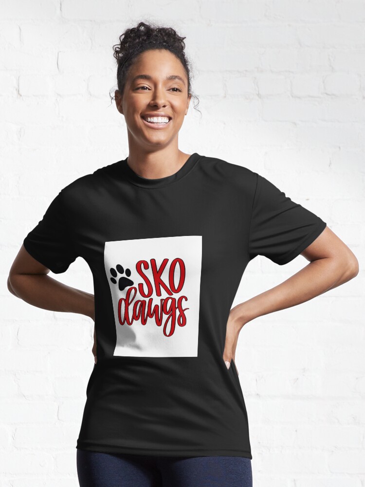 billet anspændt Penneven Sko Dawgs" Active T-Shirt for Sale by haileyepage | Redbubble