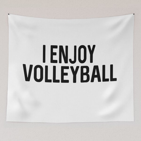Item preview, I Enjoy Volleyball designed and sold by ProtonProject.