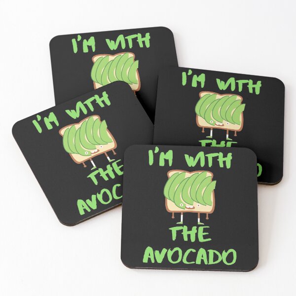 Item preview, I'm with the avocado, Funny Halloween Costume gift for friends, or family. designed and sold by PrettyAmazing.