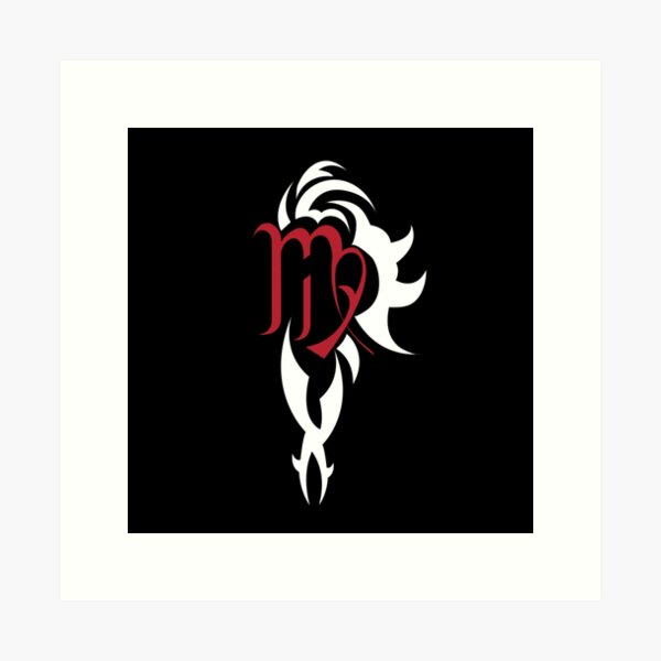 Virgo Tattoo Art Prints for Sale | Redbubble Virgo Tattoo Art Prints for Sale | Redbubble