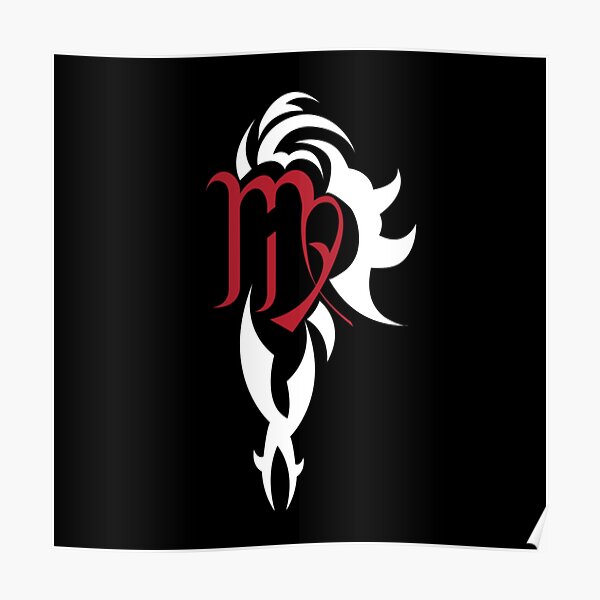 Virgo Tattoo Posters For Sale | Redbubble
