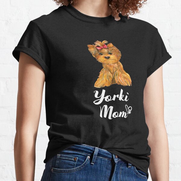 Yorkie Dog Shirt Funny Yorkshire Terrier Gift Pizza Yorkshire Terrier T-Shirt