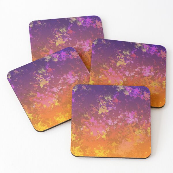 Artikelvorschau, Paint Splatter Sunset entworfen und verkauft von Quinn-Draws.