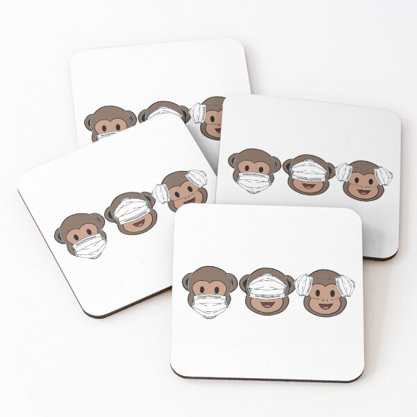 Item preview, Corona monkey emoji designed and sold by -Holy-Chicken-.