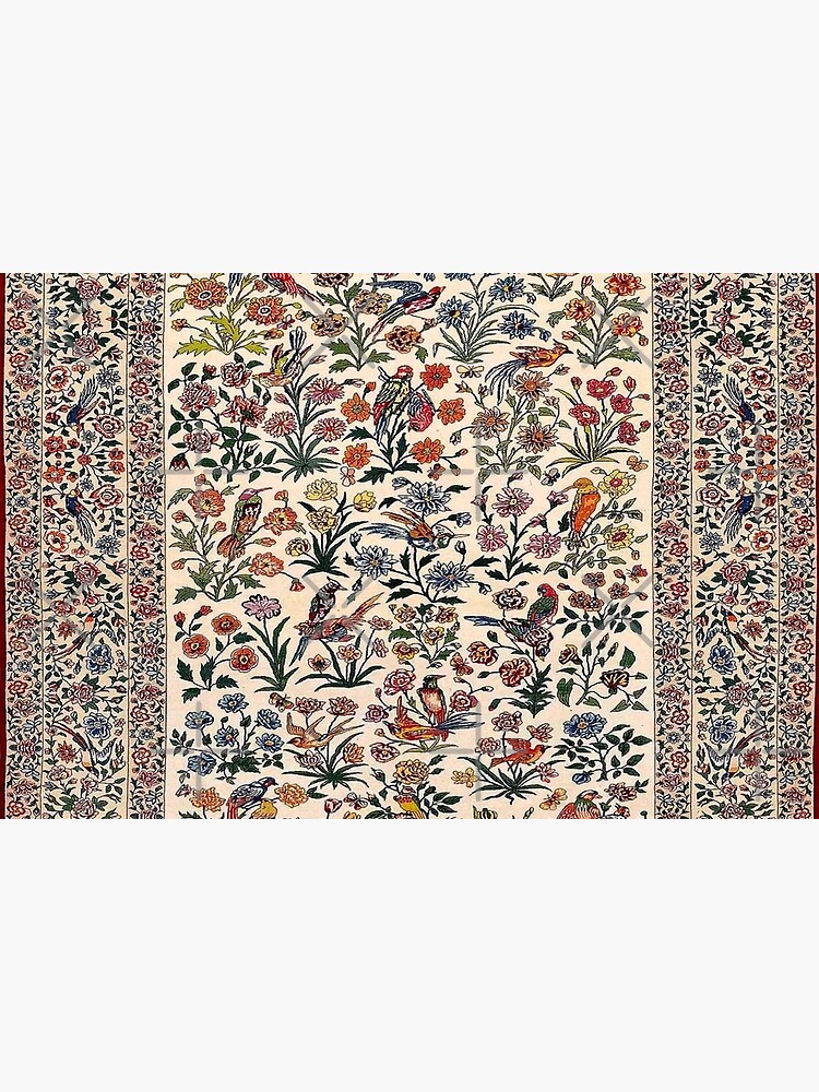 Disover Vintage Antique Persian Carpet Bath Mat