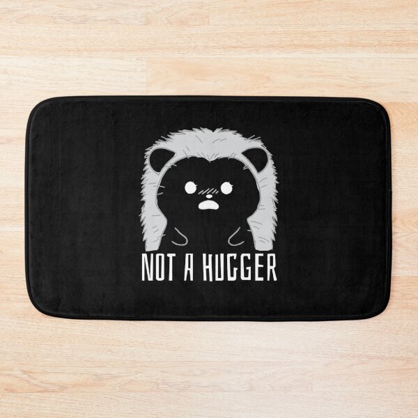 Item preview, Not a Hugger Hedgehog Introvert Cute Angry  designed and sold by jacks-tees.
