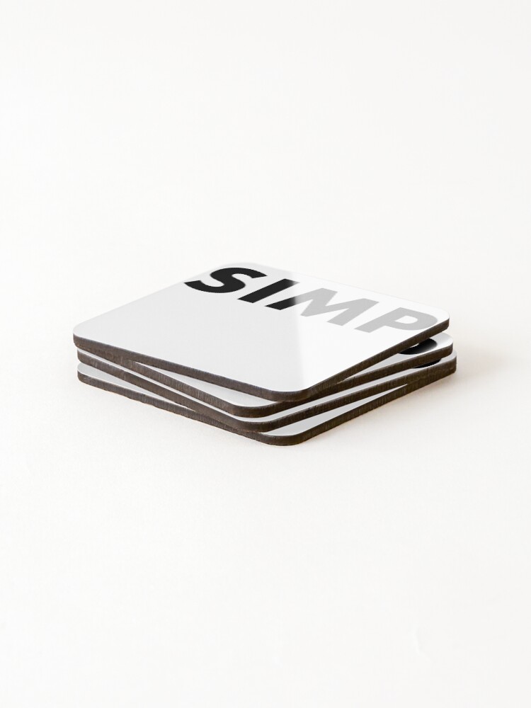 Thumbnail 4 of 5, Coasters (Set of 4), SIMP designed and sold by nonbinary.