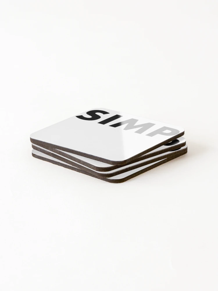 Thumbnail 4 of 5, Coasters (Set of 4), SIMP designed and sold by nonbinary.