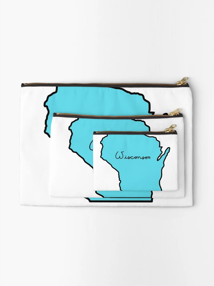 Thumbnail 2 of 4, Zipper Pouch, Wisconsin  designed and sold by RMSdesigns.