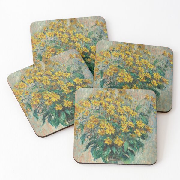 Item preview, Jerusalem Artichoke Flowers by Claude Monet designed and sold by MelsPlace.
