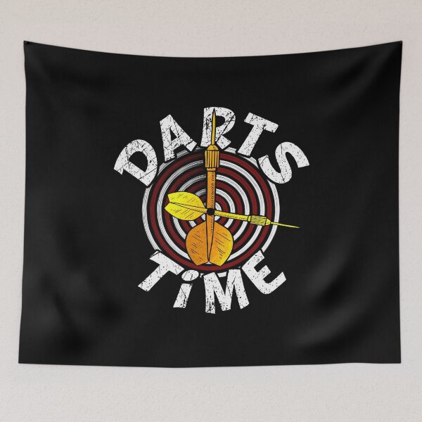 Artikelvorschau, Darts Time Dart Player Dartboard Geschenk entworfen und verkauft von Kalli-design.