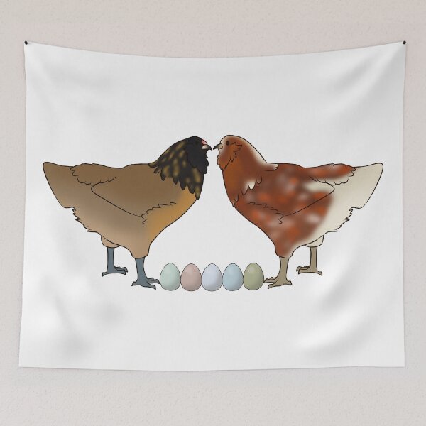 Item preview, Easter Eggers and Egg Rainbow designed and sold by Clucky-Designs.