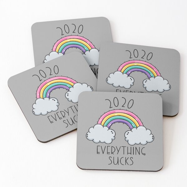 Item preview, 2020 Everything Sucks Rainbow designed and sold by SoloTravelerSt.