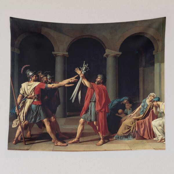 Item preview, Fine Art: Jacques-Louis David - The Oath Of Horatii  designed and sold by The Great  Art.