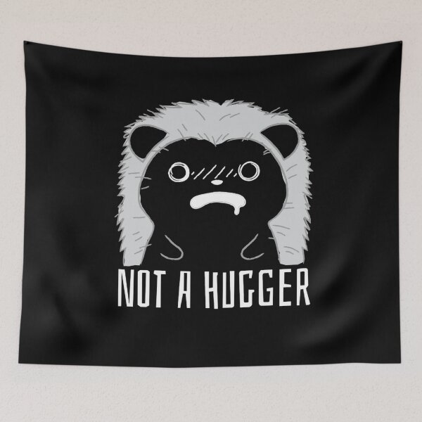 Item preview, Not a Hugger Erizo Introvertido Animal lindo designed and sold by jacks-tees.