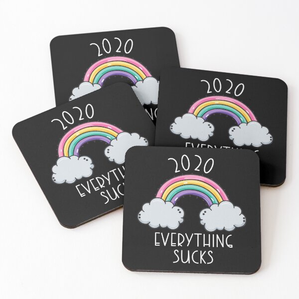 Item preview, 2020 Everything Sucks Rainbow designed and sold by SoloTravelerSt.