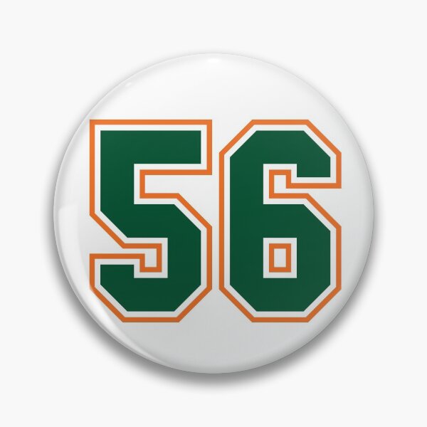 Item preview, Jersey 56 Number. Number fifty-six Straight From Miami designed and sold by Urosek.