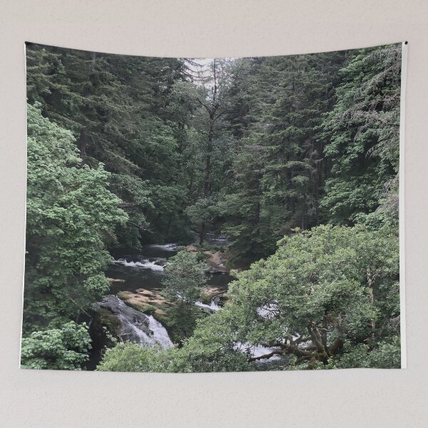 Item preview, Mountain Forest, Lively Stream and Evergreen Trees ,Evergreen State Defend The Wild designed and sold by Damitparasayo.