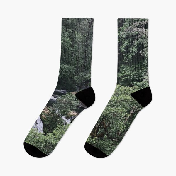 Item preview, Mountain Forest, Lively Stream and Evergreen Trees ,Evergreen State Defend The Wild designed and sold by Damitparasayo.