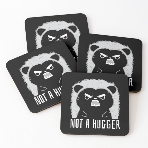Item preview, Not a Hugger Hedgehog Introvertido Lindo animal enojado designed and sold by jacks-tees.