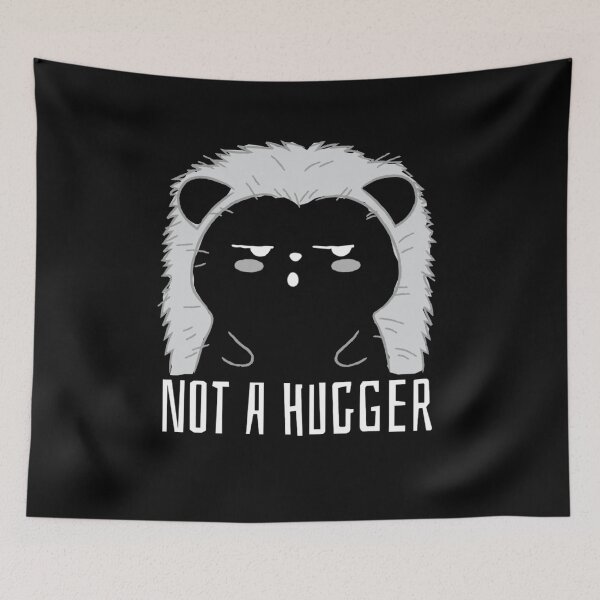 Item preview, Not a Hugger Erizo Introvertido Animal lindo designed and sold by jacks-tees.