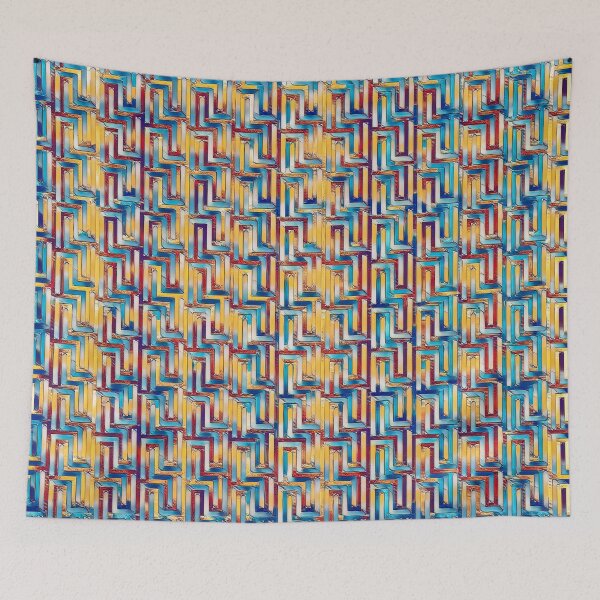 Item preview, Symetry pattern colored cool designed and sold by umfhn.