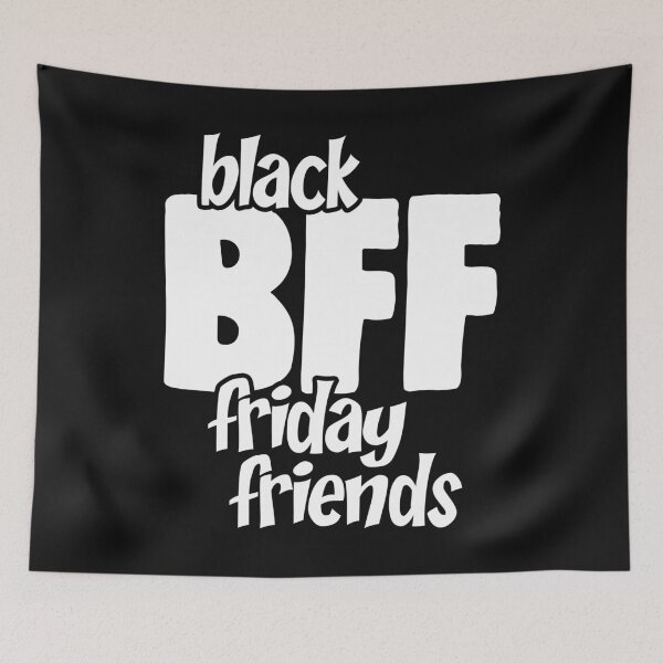 Item preview, Black Friday Shopping Shopper Gift T Shirt Black BFF Friday Friends designed and sold by Bendthetrend.