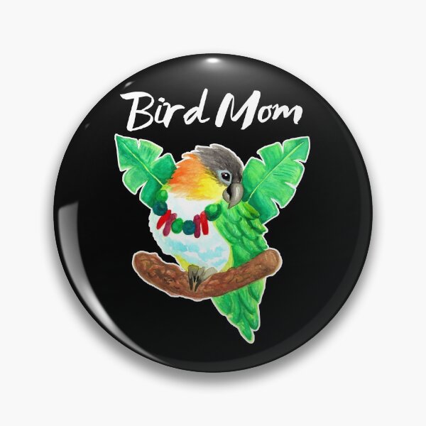 Item preview, Caique Parrot Bird Mom designed and sold by Ivy Lily Art.