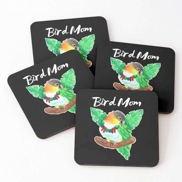 Item preview, Caique Parrot Bird Mom designed and sold by Ivy Lily Art.