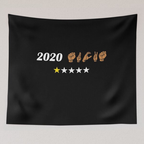 Item preview, 2020 sucks one star rating hearing impaired designed and sold by krypton4shirt.
