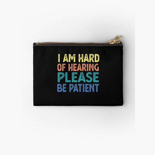Item preview, HARD OF HEARING hearing impaired designed and sold by CodingForTech.