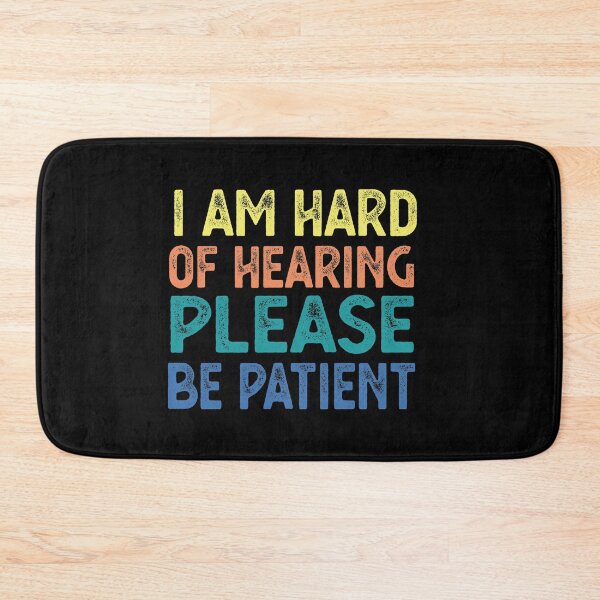 Item preview, HARD OF HEARING hearing impaired designed and sold by CodingForTech.
