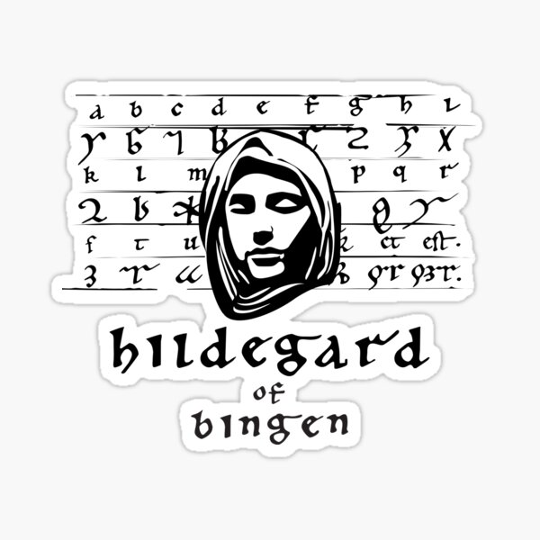 Vista previa del artículo con la obra «Firma de Hildegard», diseñado y vendido por LaJura.