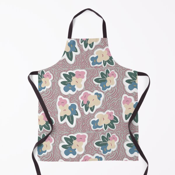 Item preview, Flower Bundles Gray Pattern designed and sold by yvonnezstudios.