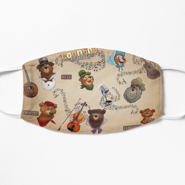 Bears family! Flat Mask