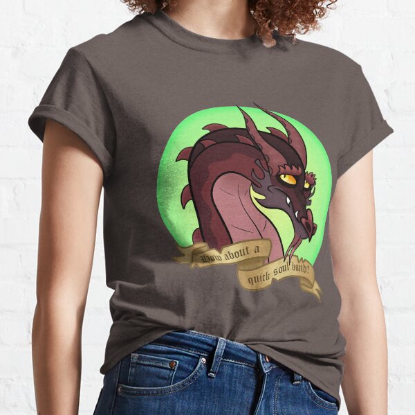 Quick Soul Bond - Rick and Morty Dragon Classic T-Shirt